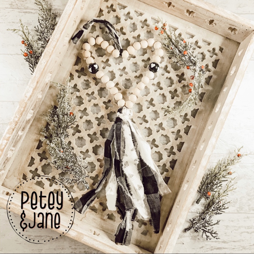 { P E T E Y & J A N E } Handcrafted Beaded Heart